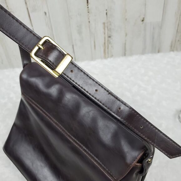Crazy Horse by Liz Claiborne Shoulder Bag Brown - Picture 5 of 10